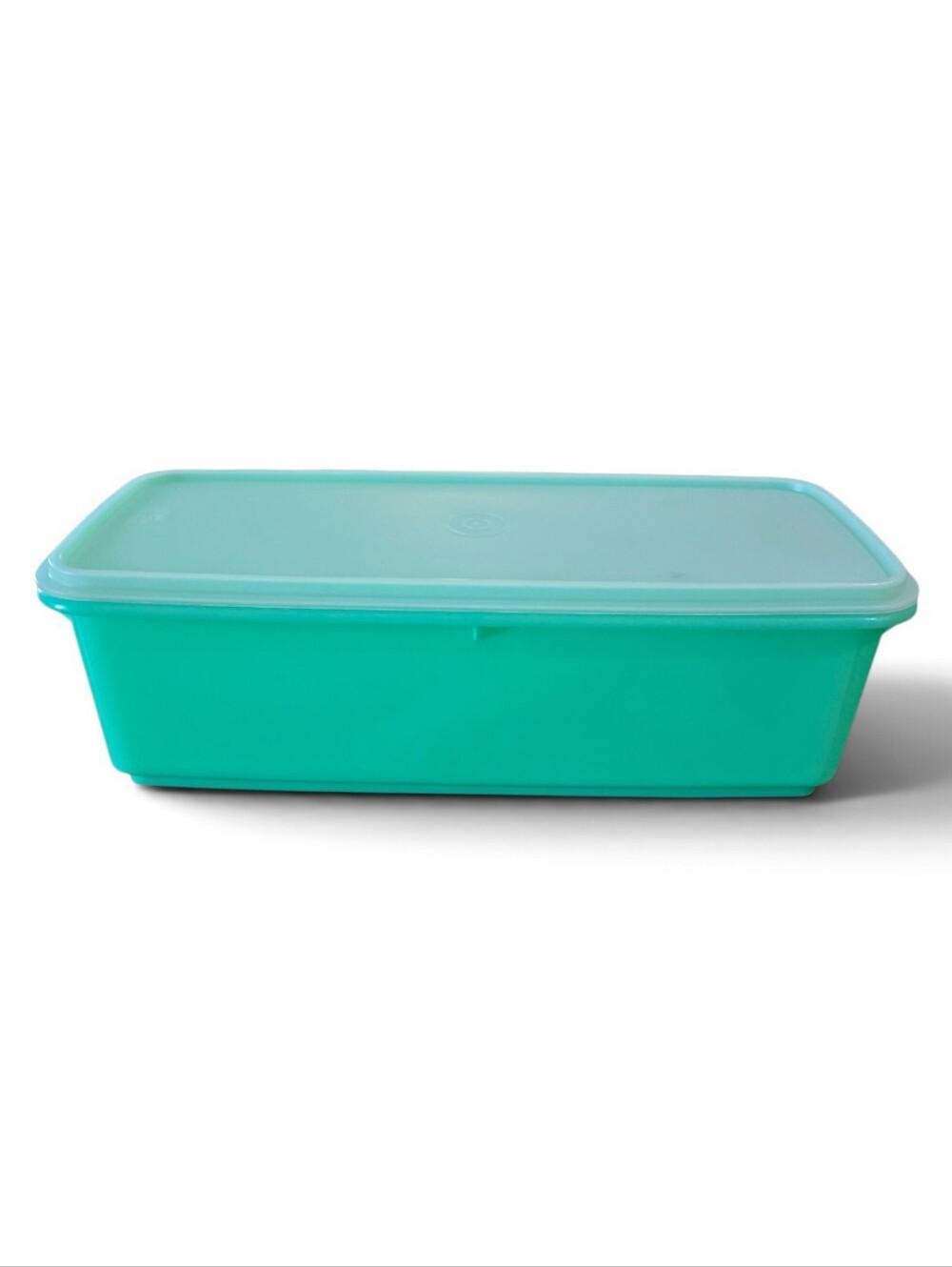 Tuperware Celery Storage Container with Lid - Teal